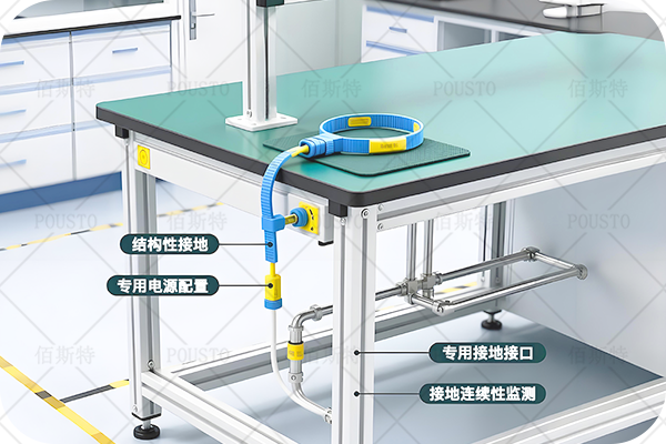 ESD防護(hù),臺(tái)面電阻控制